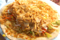 Turkse pizza kipdöner