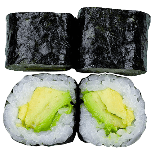 Avocado maki 4 pieces