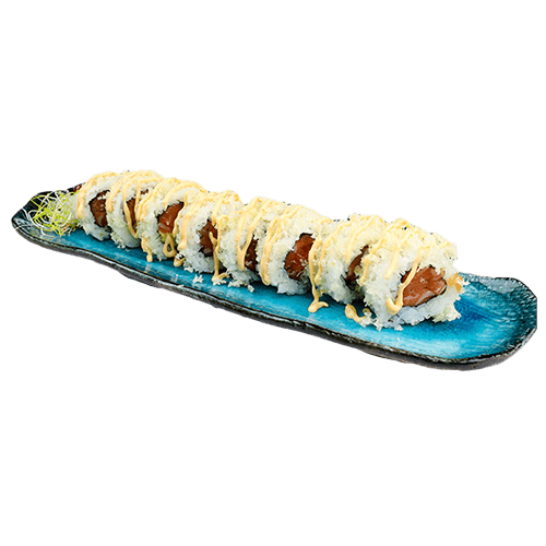Crispy salmon roll 8 pieces