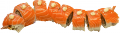 Zalm dragon rol 4 stuks
