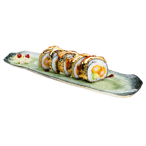 Crispy ebi roll