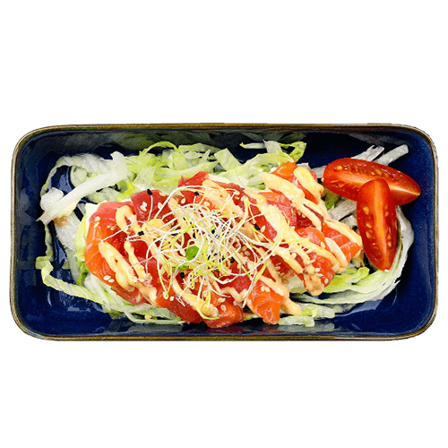 Sashimi mix salad