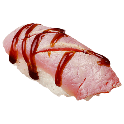 Flambéed tuna nigiri