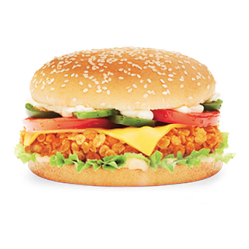 Chicken cheeseburger