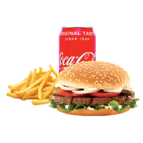 Classic burger menu