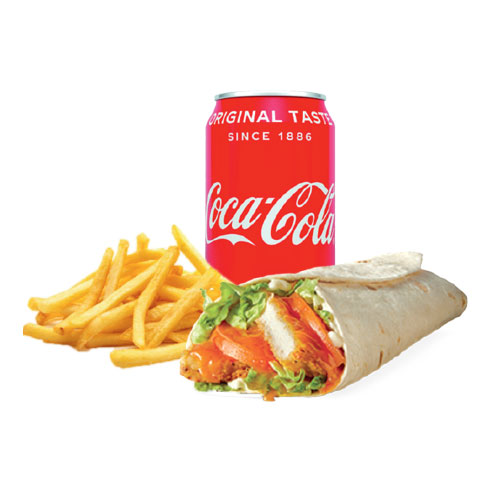 Crispy chicken wrap