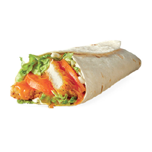 Crispy chicken wrap