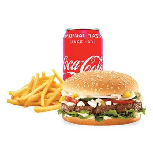 Speciaal burger menu