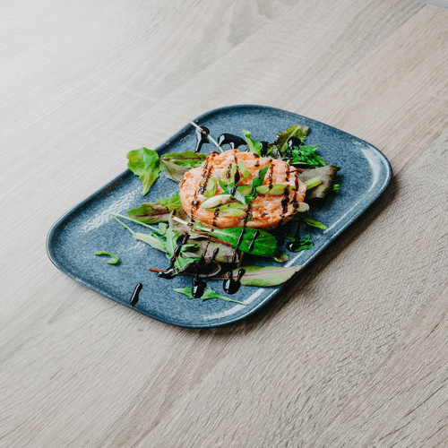 Tartar de salmon tapas