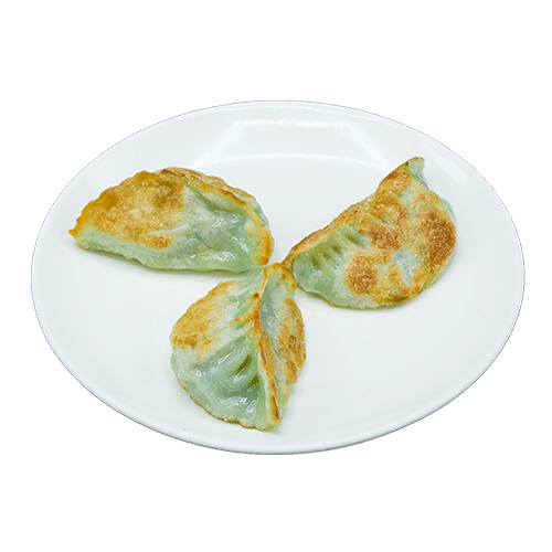 Vegan shiitake mushroom dumpling