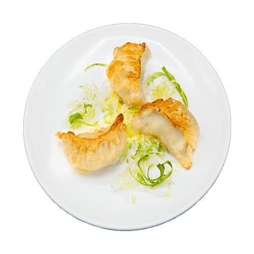 Vegetable dumpling with pork & prawn