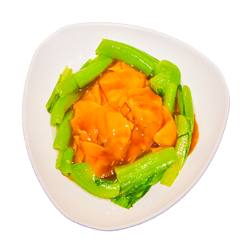 Vegan Lingzhi mushroom with vegetables