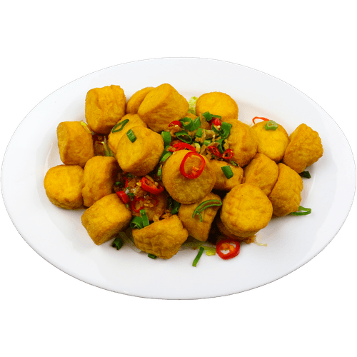 Pepper and salt tofu