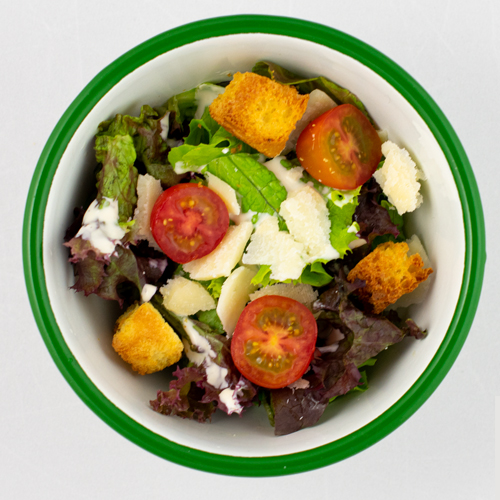 Vegetarische Caesar salade