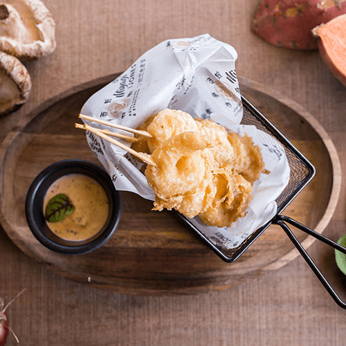 Rock shrimp tempura