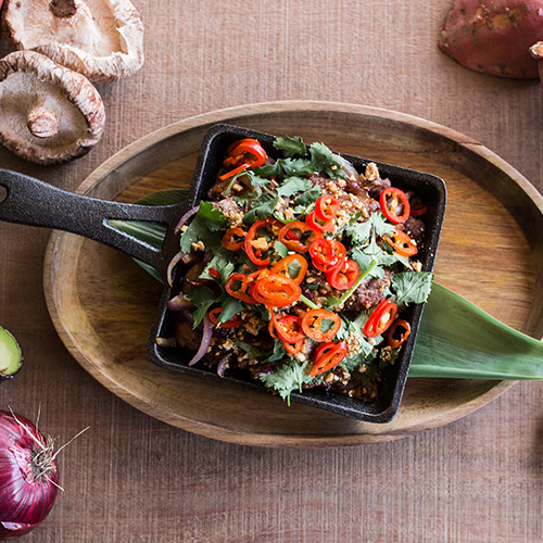Spicy Thai beef