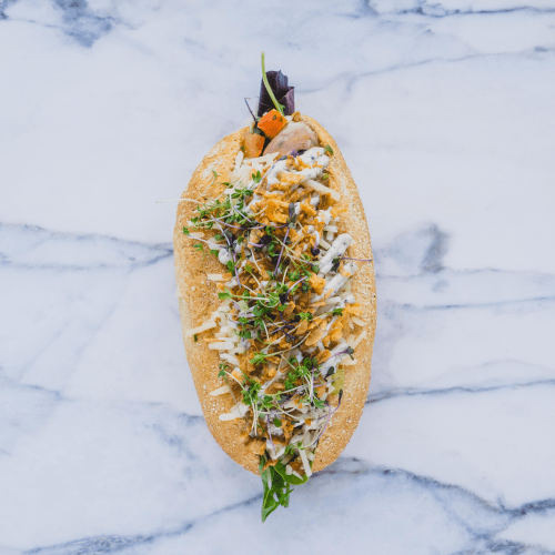 Vegetarische gruwelijk gebed