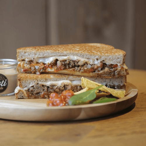 S.A. taco grilled cheese sandwich