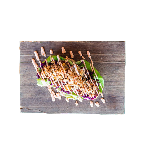 Broodje tempeh satay