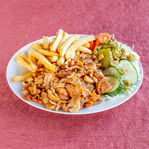 Shoarma schotel klein