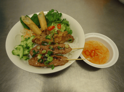 Bun thit nuong dac biet