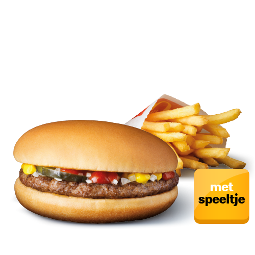 Happy Meal Hamburger met Speeltje