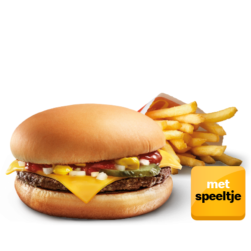 Happy Meal Cheeseburger met Speeltje