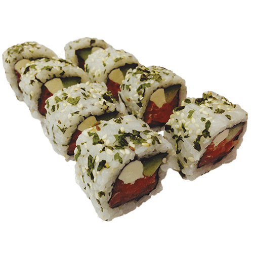 Uramaki salmon Philadelphia roll