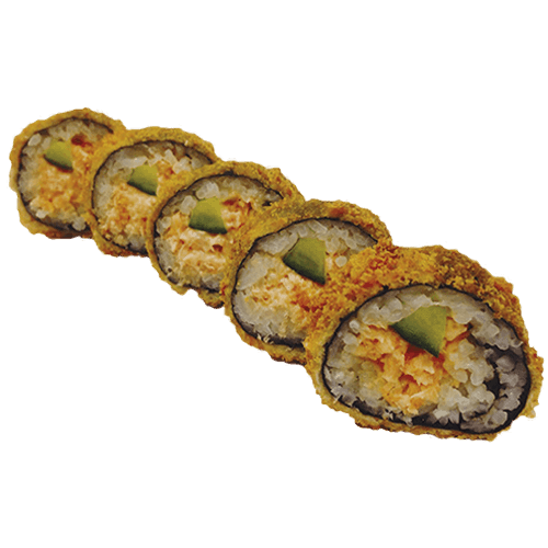 Fried crispy salmon roll