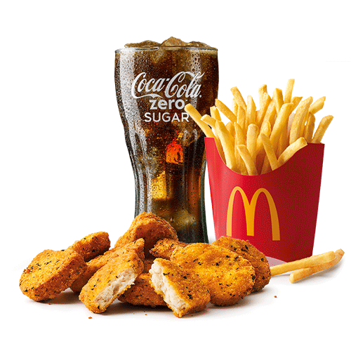 9 Veggie Nuggets Voordeelmenu
