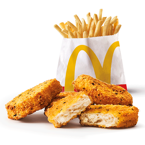Happy Meal Veggie Nuggets met Speeltje