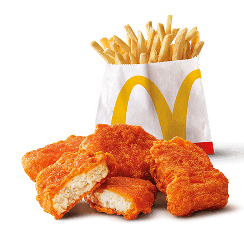 Happy Meal Spicy Chicken McNuggets 4 met boekje