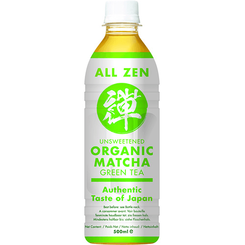All Zen Organic Japanese Matcha Green Tea - ongezoet