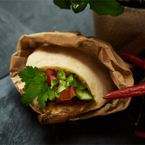 Pita chicken shoarma