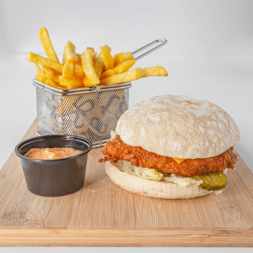 Combi menu crunchy chicken sandwich