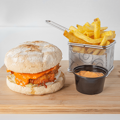 Combi menu spicy crunchy chicken sandwich