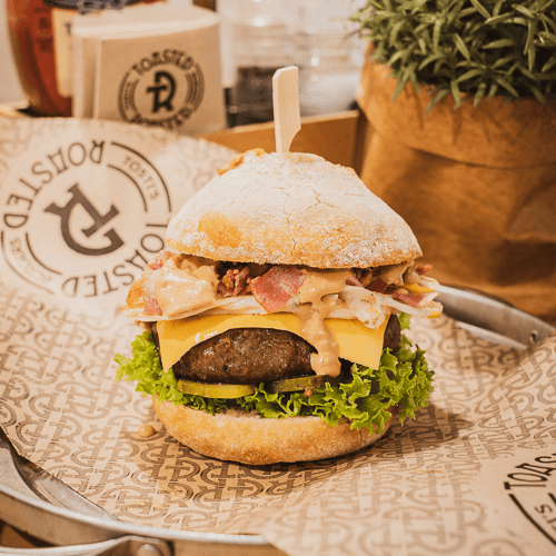 De baconburger