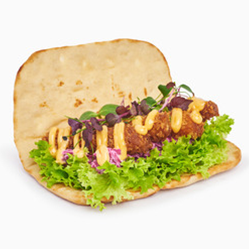 Shrimp pita