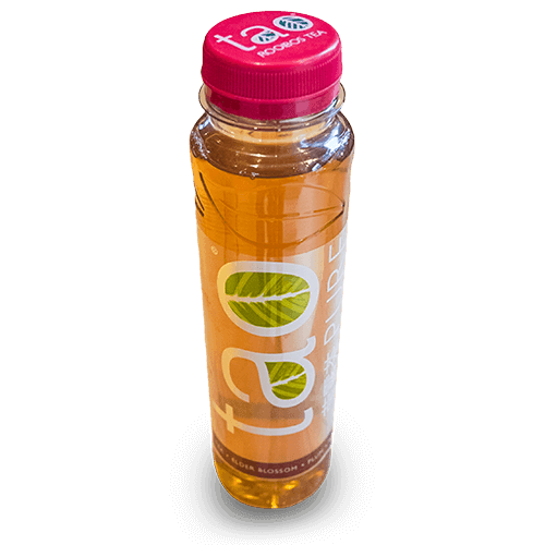 Tao plum elderflower ice tea