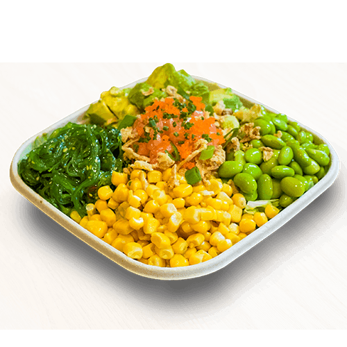 The classic, Poké soy dressing delivered in a separate cup