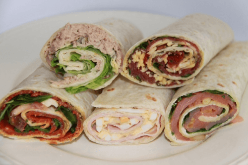 Wrap gerookte zalm