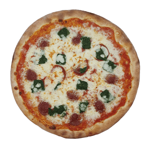 Pizza alle spinach