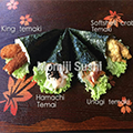 Hamachi temaki