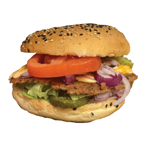 Intense green vegan