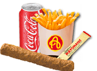 Frikandel menu