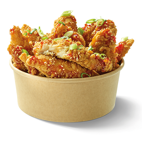Asian strips bucket