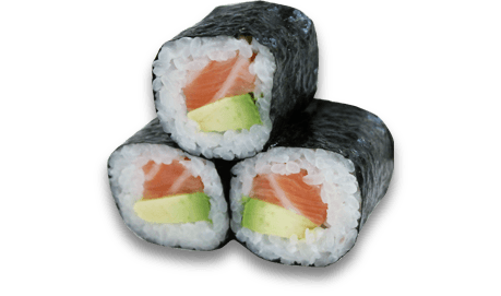 Sake avocado maki