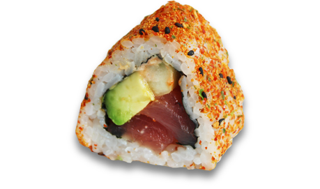 Spicy maguro maki, 4 pieces