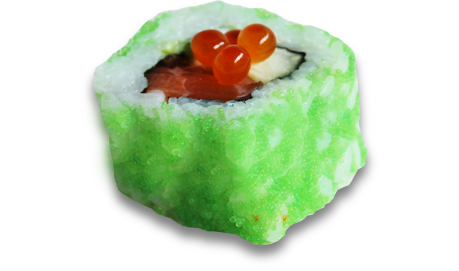 Sake ikura maki, 4 pieces
