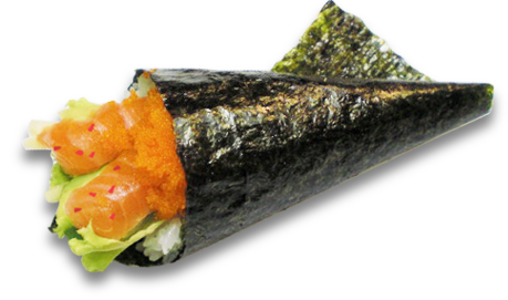 Spicy sake temaki, per piece